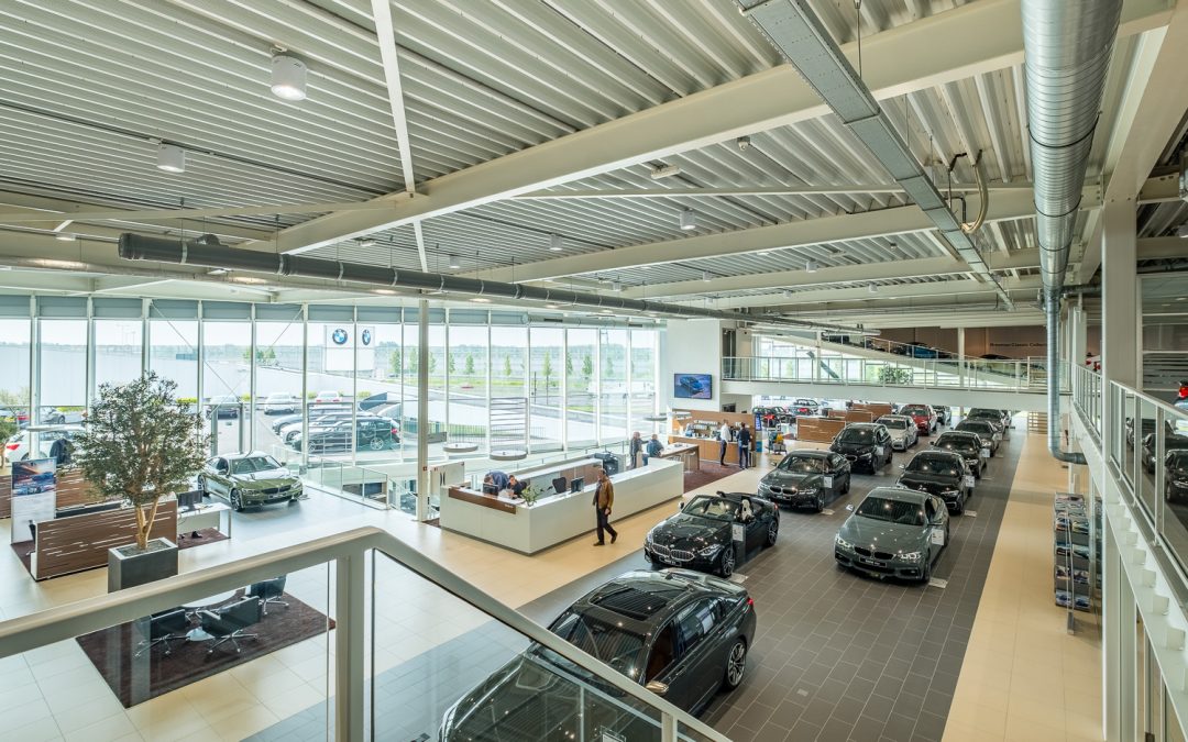 Showroom BMW F. Breeman Rotterdam Zuid