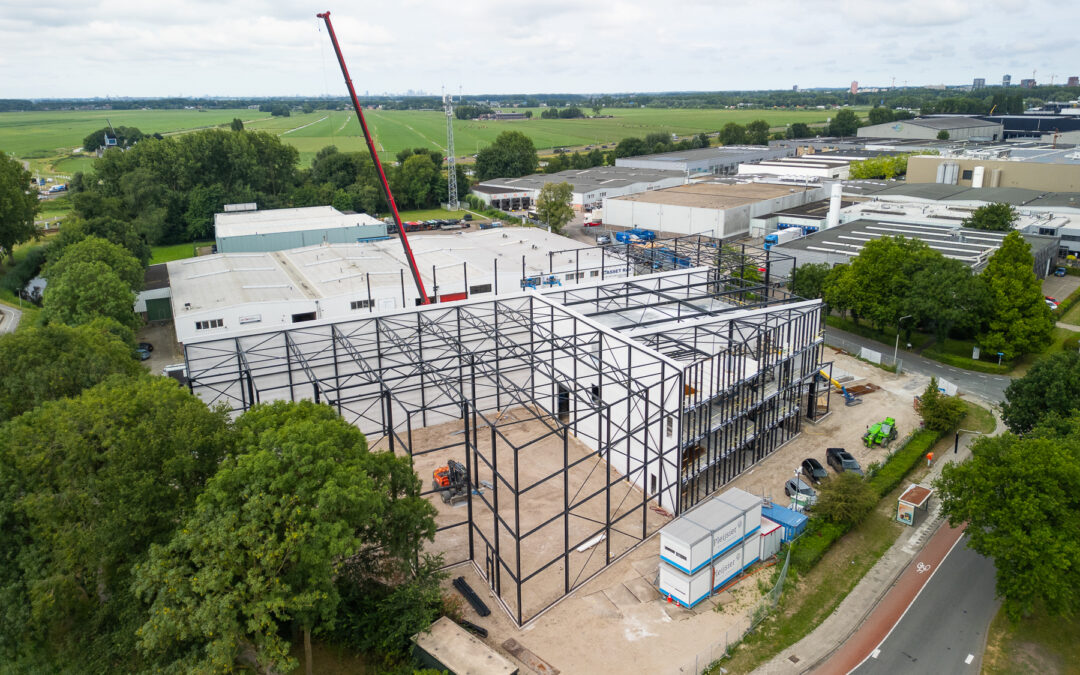 Start nieuwbouw opslaggebouw Zoeterwoude