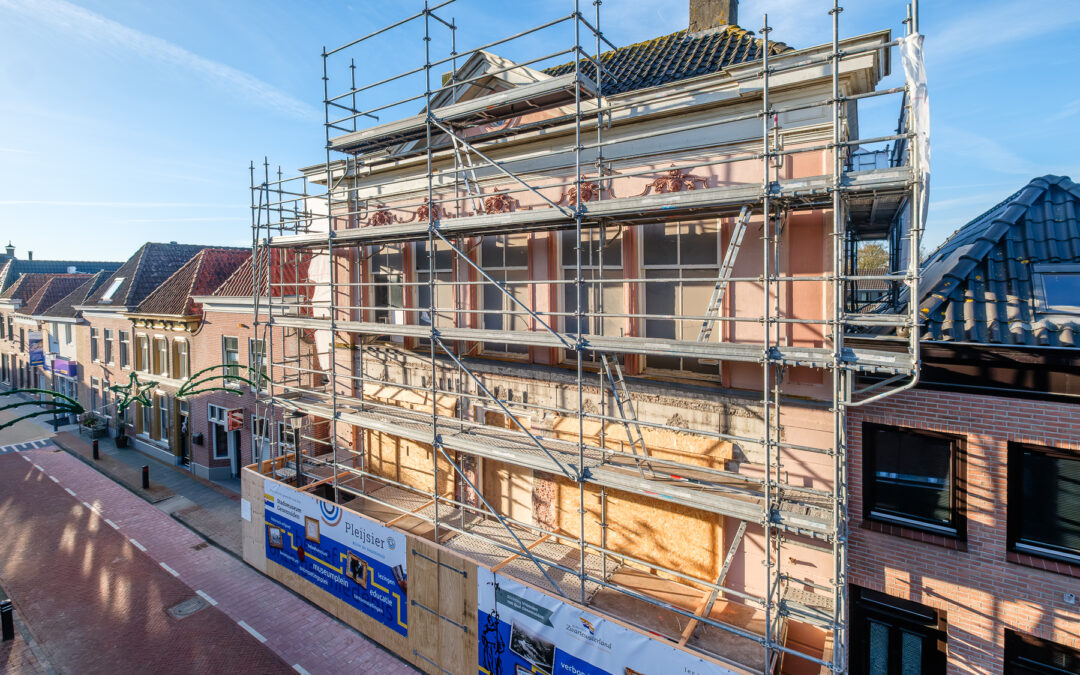 Pleijsier start renovatie Oude Raadhuis Genemuiden